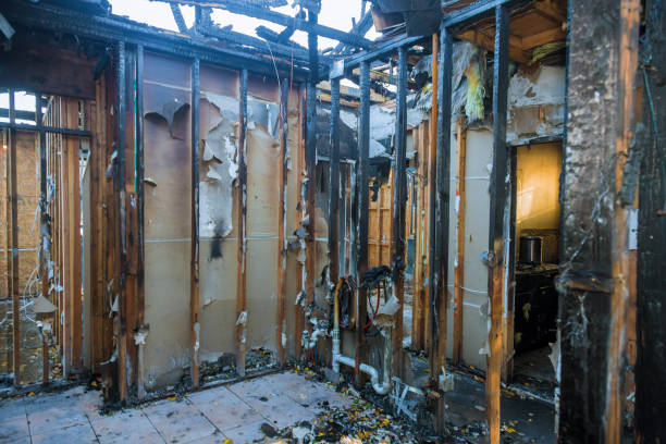 Professional Emergency Fire Cleanup technician working in Sundance, WY